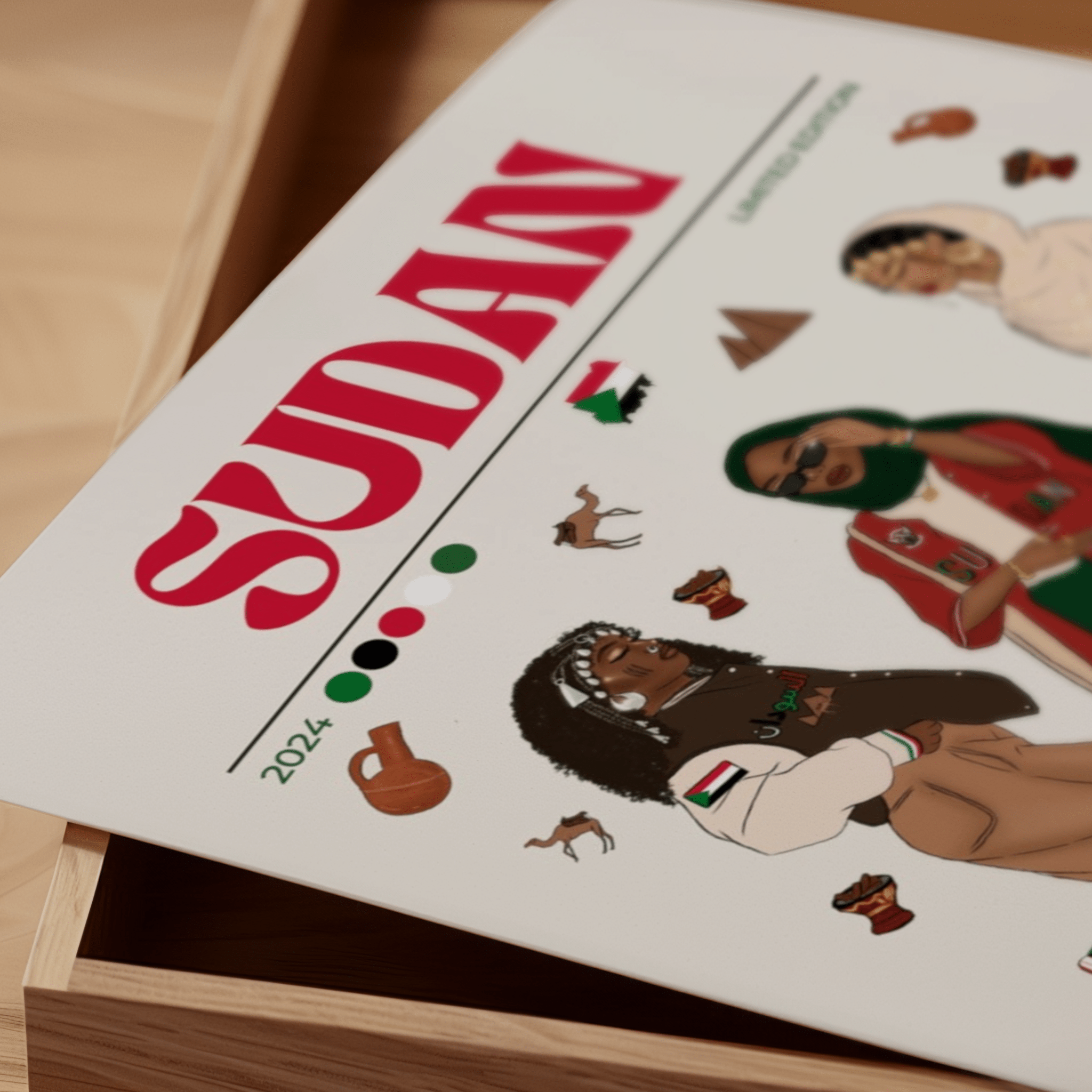 Sudan x Streetwear - Matte Vertical Posters